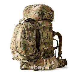 MT Military Army Large Rucksack with Detacheable ILBE Backpack Multicam Camo