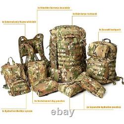 MT Military FILBE Rucksack Tactical Army Backpack Multicam one Set OCP