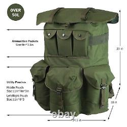 MT Military Large Alice Pack Army Survival Combat Backpack ALICE Rucksack Olive