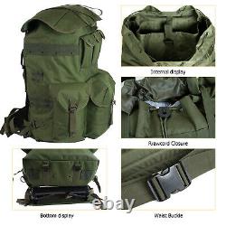 MT Military Large Alice Pack Army Survival Combat Backpack ALICE Rucksack Olive