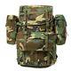 Mt Military Molle 2 Large Rucksack With Frame, Army Tactical Backpack Woodland