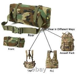 MT Military MOLLE 2 Large Rucksack with Frame, Army Tactical Backpack Woodland