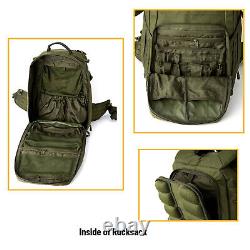MT Military Medium Rucksack Army Tactical MOLLE 3 Day Assault Pack Olive Drab