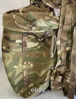 MTP Camouflage 120 Litre Long Back Bergen Rucksack Pack British Military Issue