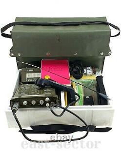Manpack RF10 Radio Czech Army Military Receiver Transceiver Radiostation Phone