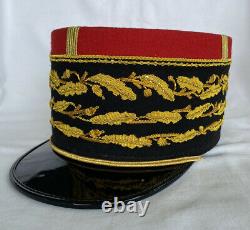 Marshal Of France French Army Military General Officer Visor Hat Cap Kepi