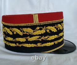 Marshal Of France French Army Military General Officer Visor Hat Cap Kepi