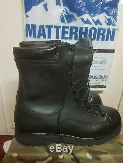 Matterhorn US Army Military Goretex Leather Boots US Size 10 W UK 9