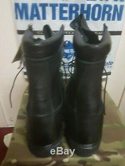 Matterhorn US Army Military Goretex Leather Boots US Size 10 W UK 9