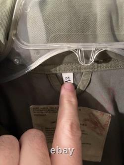 Men's &SONS Field Coat Military Surplus Inspired Army Green Size Medium London