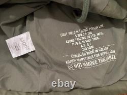 Men's &SONS Field Coat Military Surplus Inspired Army Green Size Medium London