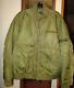 Men's Vtg Ralph Lauren Polo 67 Jeans Co Bomber Jacket Military Surplus Green Xl