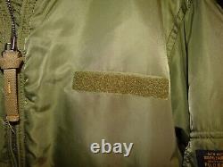 Men's VTG Ralph Lauren Polo 67 Jeans Co Bomber Jacket Military Surplus Green XL