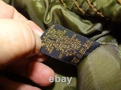 Men's VTG Ralph Lauren Polo 67 Jeans Co Bomber Jacket Military Surplus Green XL