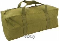 Mens Equipment Combat Army Military Duty Tool Travel Canvas Pack Surplus Kit Bag