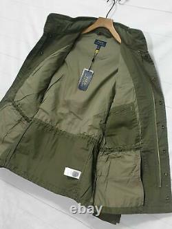 Mens Polo Ralph Lauren M65 military surplus patch army field combat jacket- S