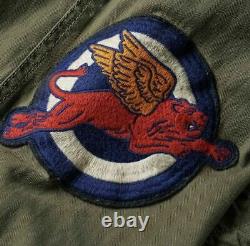 Mens Polo Ralph Lauren M65 military surplus patch army field combat jacket- S