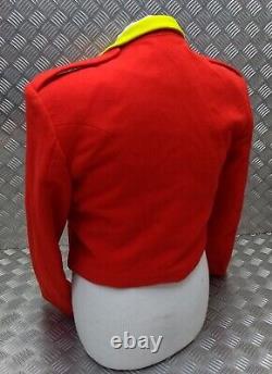 Mess Dress Jacket Red & Yellow Lapels Sergeants Chevrons Ex British Military