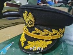Mexican Army Military General Officers Dress Visor Hat Cap All Size