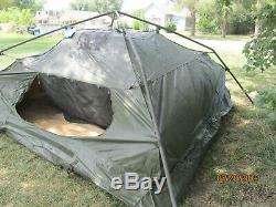 Military 5 Man Crew Tent Soldier Army Hunting Camping 10x10 No Frame/poles