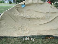 Military 5 Man Crew Tent Soldier Army Hunting Camping 10x10 No Frame/poles