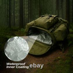 Military ALICE Pack 1973 OD Tactical Rucksack with External Frame Army Survival
