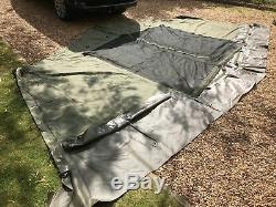 Military Army 18x24 Tent Front panel door Section Syntex Canvas Sheet MK2