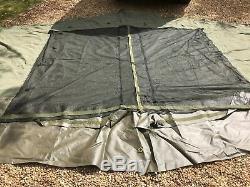 Military Army 18x24 Tent Front panel door Section Syntex Canvas Sheet MK2