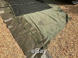 Military Army 18x24 Tent Front panel door Section Syntex Canvas Sheet MK2