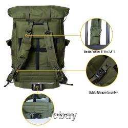 Military Army ALICE L Pack Rucksack with Frame & Air Self-Inflating Mat Camping