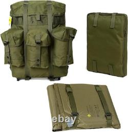 Military Army ALICE M Pack Rucksack with Frame & Air Self-Inflating Mat Camping