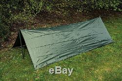 Military Army Basha Green Waterproof Sleeping Shelter Tarp Sheet Tent Camping