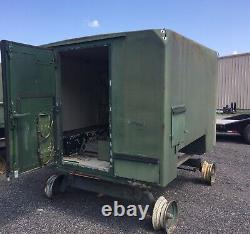 Military Army Enclosed Trailer Commo Box Ambulance M35a2 Deuce Half Bugout Shtf