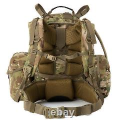 Military Army Large Rucksack Molle II Tactical Backpack with Pouches Multicam