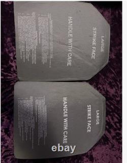 Military Army Tactical Surplus LARGE Strike Face Ballistic Plates