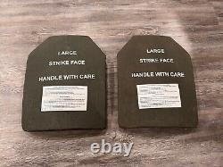 Military Army Tactical Surplus Large Strike Face Ballistic Plates