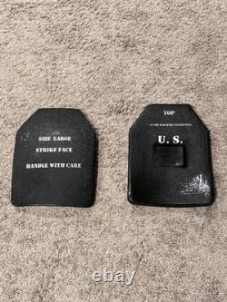 Military Army Tactical Surplus Large Strike Face Ballistic Plates