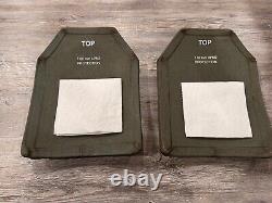 Military Army Tactical Surplus Large Strike Face Ballistic Plates