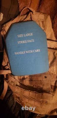 Military Army Tactical Surplus Large Strike Face Ballistic Plates