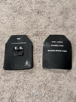 Military Army Tactical Surplus Large Strike Face Ballistic Plates