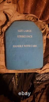 Military Army Tactical Surplus Large Strike Face Ballistic Plates