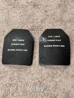 Military Army Tactical Surplus Large Strike Face Ballistic Plates