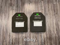 Military Army Tactical Surplus Large Strike Face Ballistic Plates Surplus R15