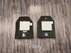 Military Army Tactical Surplus Large Strike Face Ballistic Plates Surplus R15
