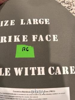 Military Army Tactical Surplus Large Strike Face Ballistic Plates Surplus R6