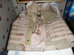 Military Army Tactical Surplus Large Strike Face Ballistic Plates complete vest