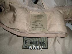 Military Army Tactical Surplus Large Strike Face Ballistic Plates complete vest