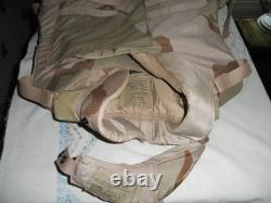 Military Army Tactical Surplus Large Strike Face Ballistic Plates complete vest