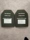 Military Army Tactical Surplus Medium Strike Face Ballistic Plates