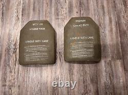 Military Army Tactical Surplus Medium Strike Face Ballistic Plates Surplus